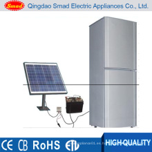 Refrigerador solar de Bcd 176 DC, refrigerador solar de 12V congelador